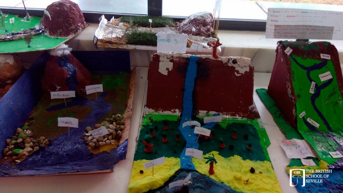 Year 8, River basins 3D models - Modelos 3D de cuencas fluviales