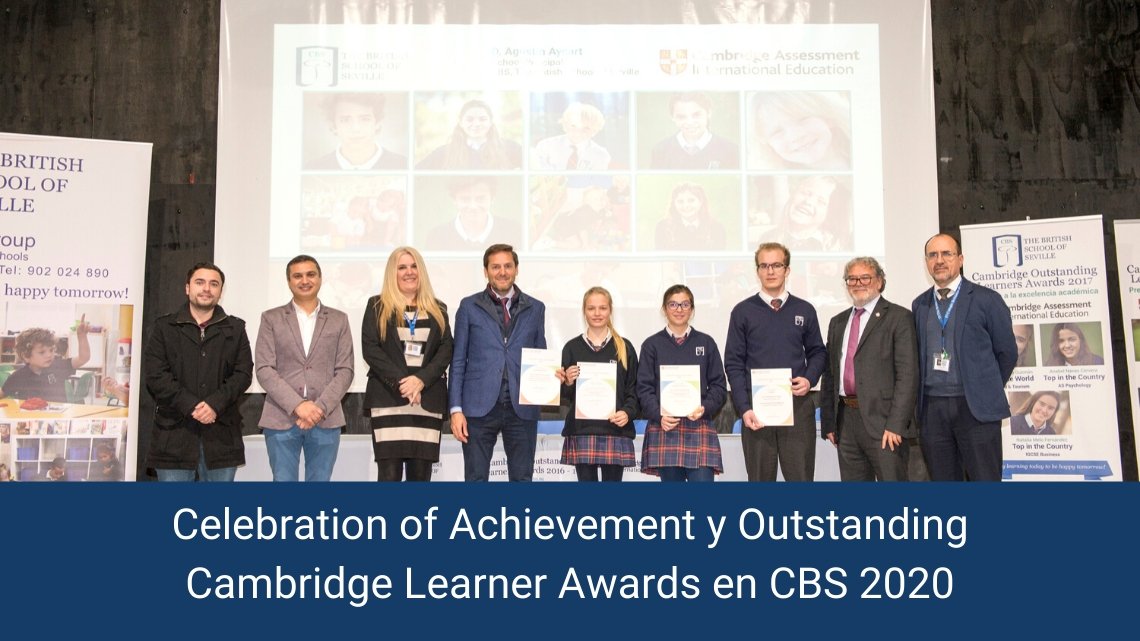 Celebration of Achievement y Outstanding Cambridge Learner Awards en CBS 2020 Celebration of Achievement y Outstanding Cambridge Learner Awards en CBS 2020