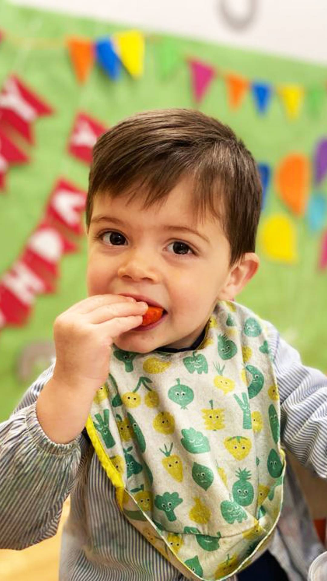 Learning healthy eating habits at CBS Pre-School
