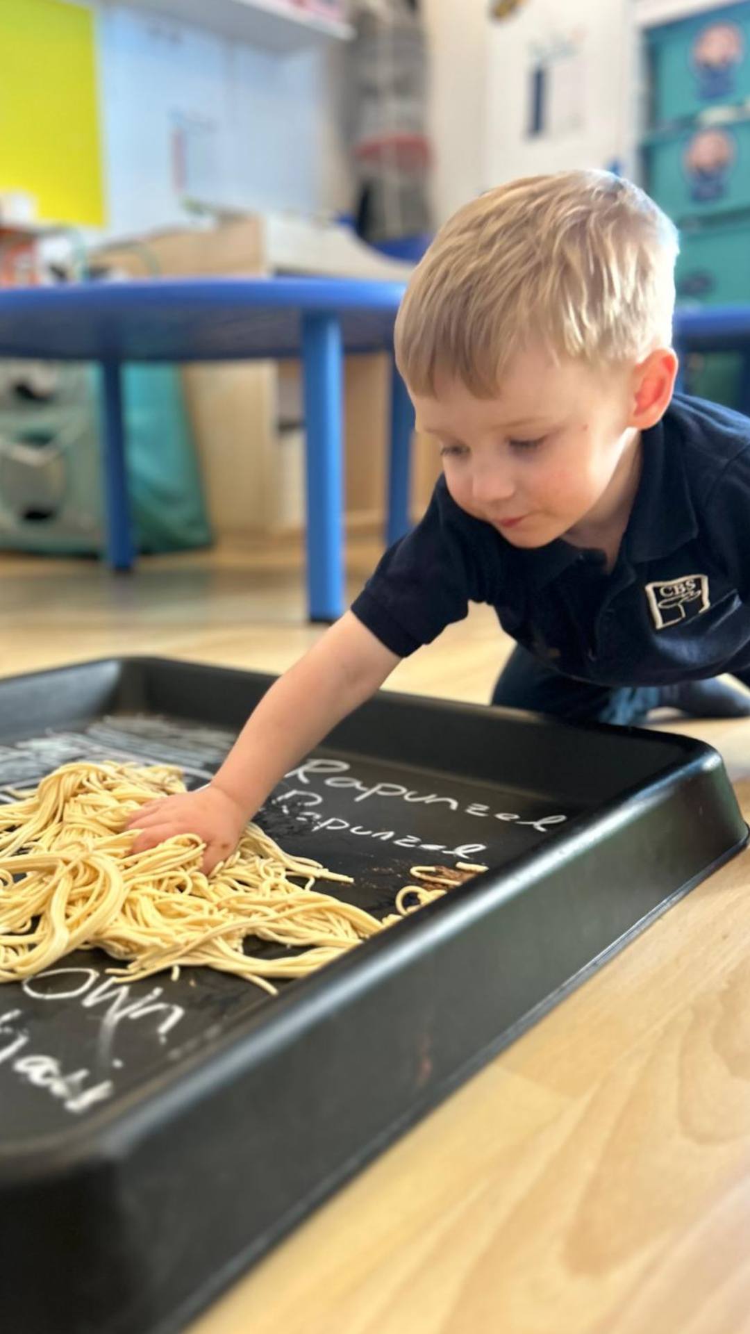 Sensory learning at CBS Pre-School