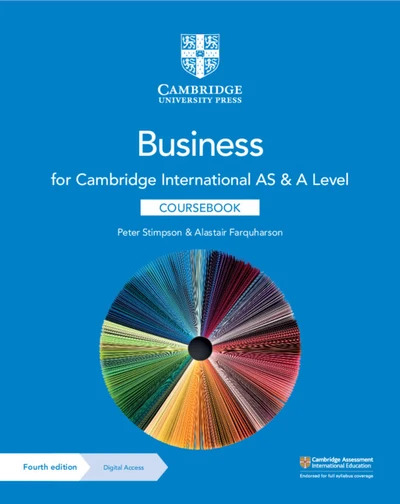 Cambridge International AS and A Level Business Coursebook