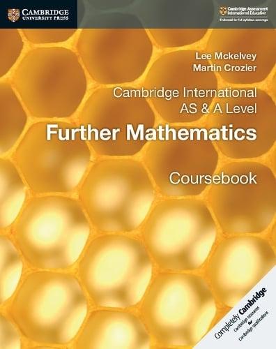 Cambridge International AS and A Level Further Mathematics