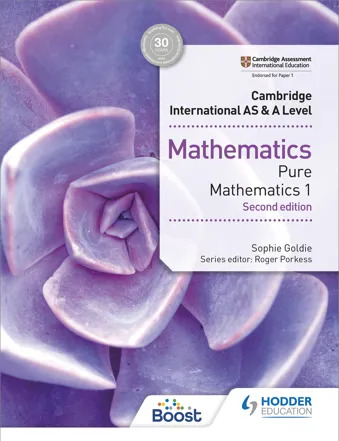 Cambridge International AS and A Level Mathematics Pure Mathematics 1